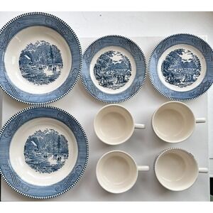 Vintage Royal Currier &‎ Ives  'Early Winter'